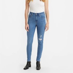 Levi’s wedgie fit skinny jeans